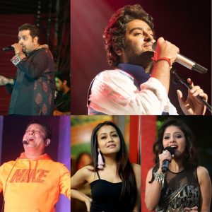 Performers At The India Vs Pakistan World Cup Match At the Narendra Modi Stadium